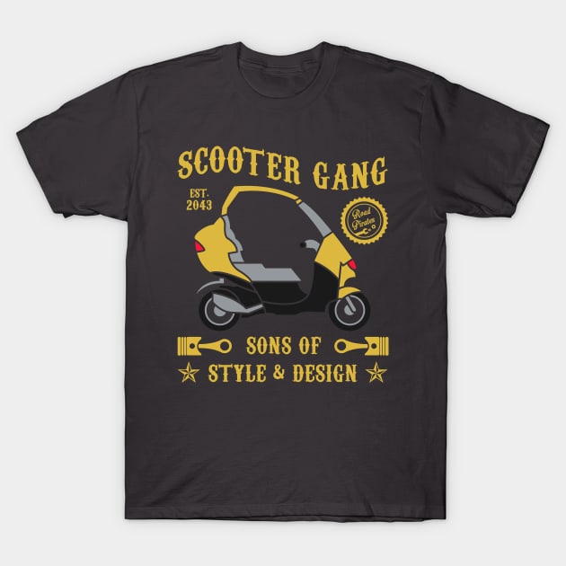 Scooter Gang T-Shirt by manospd